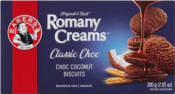 Bakers Romany Creams Classic Choc 200g