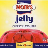 Moir's Cherry Flavoured Jelly 80g