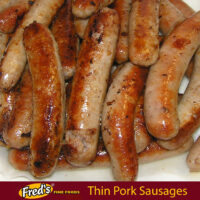 Thin Pork Sausages