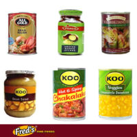 Canned and Bottled Food