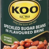 KOO Speckled Sugar Beans in Brine 410g
